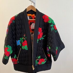 Kenzo x H&M Quilted Jacket Kimono Style